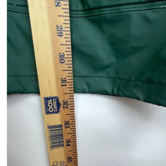 Gander Mountain Men's Size 2XL Green Long Sleeve Hooded Zip/Snap Up Rain Jacket - Picture 4 of 10